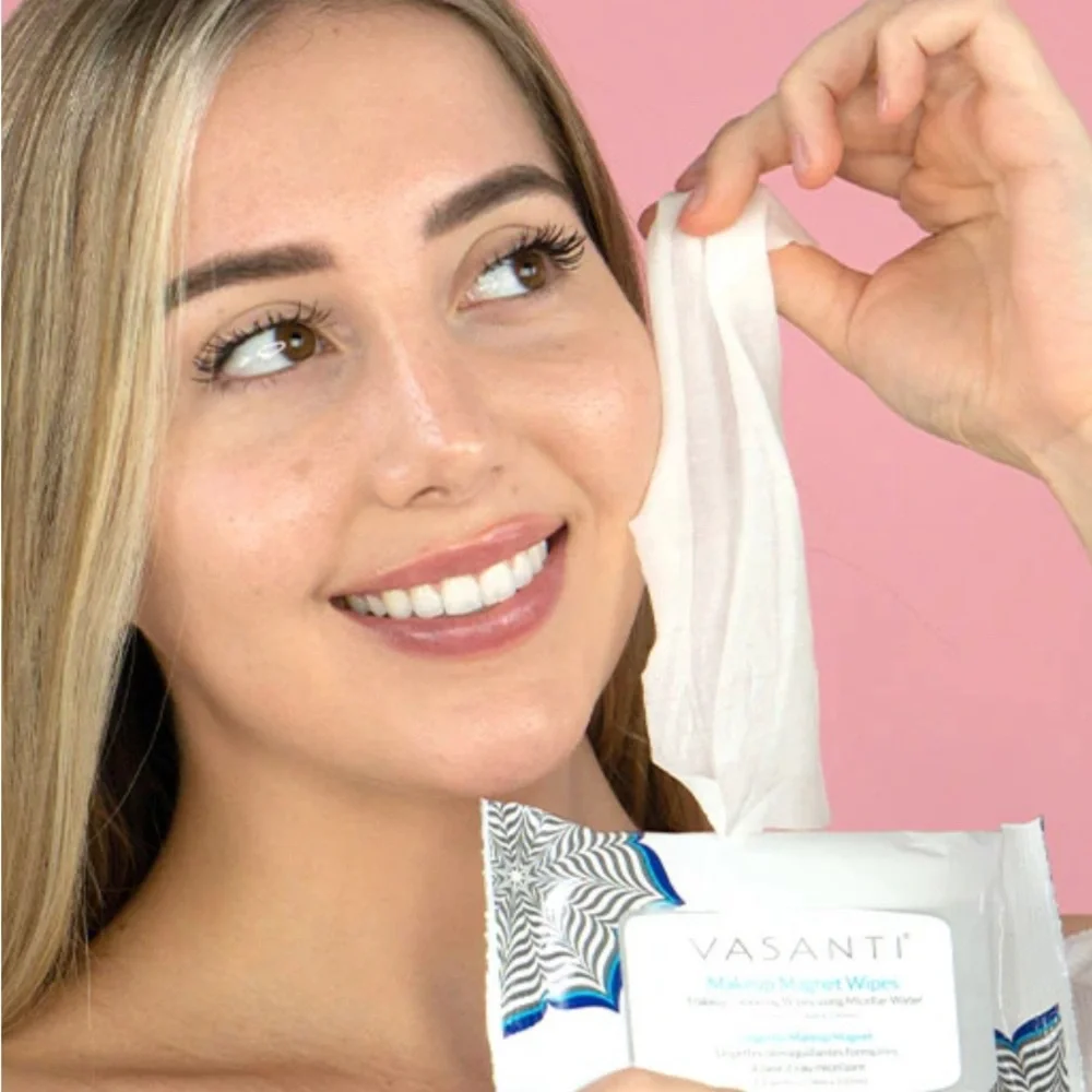 NWT (Lot of 4)‎ VASANTI MAKEUP Magnet WIPES